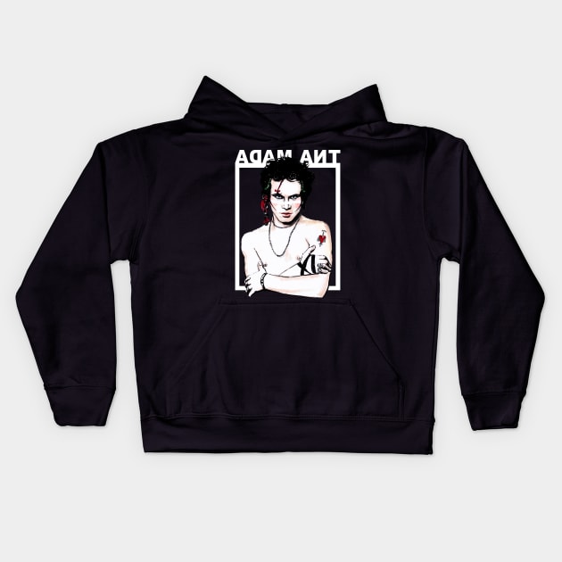 Adam Ant Kids Hoodie by Otracreativa